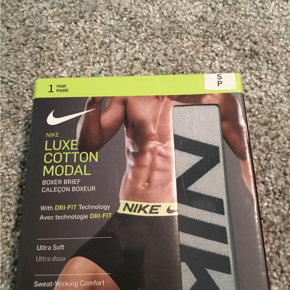 Nike luxe cotton modal boxer brief NWT